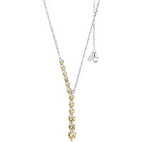 Collier Comete Femme Sposa Glamour in Argent Zircone GLA245 - GLA245